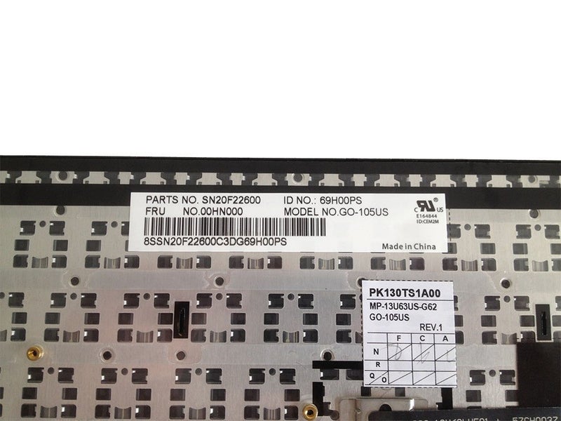 aGood BITMOUNT aGood Genuine Original US Layout Laptop Keyboard for Lenovo Thinkpad E550 E550C E555 E560 E565 Laptop Compatible 00HN000 00HN037 00HN074 V147820AS1 SN20F22537 00HN037 SN20F22474 V147820AS1 - Image 4